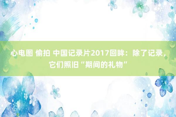 心电图 偷拍 中国记录片2017回眸：除了记录，它们照旧“期间的礼物”